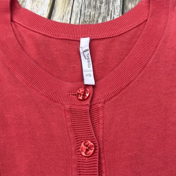 Fossil button up sweater - Picture 2 of 6